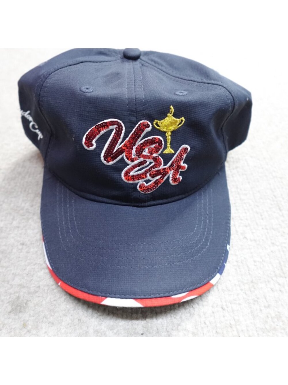 Ryder Cup Womens Hat Strapback Whistling Straits Official Baseball USA